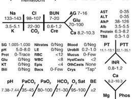 Normal Lab Values Reference Chart Www Bedowntowndaytona Com