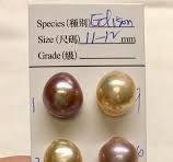 AAA 11-12 mm Metallic luster edison freshwater pearl, For dangle Earrings,  Pendants, 0.8 mm full drilled- Sold by PC