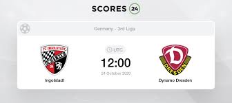 Fc ingolstadt y dynamo dresden participa en el campeonato 3. Ingolstadt Vs Dynamo Dresden Prediction And Bet On 24 October 2020