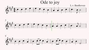 Free printable beginner and easy violin sheet music with piano accompaniment including classical music, celtic (irish) music, christmas sheet music, christian hymns and more. Ode To Joy Easy Violin Sheet Music Youtube