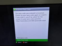 Have you forgotten your passkey on your xbox one and want to reset it??? Xbox 360 Pass Online Discount Shop For Electronics Apparel Toys Books Games Computers Shoes Jewelry Watches Baby Products Sports Outdoors Office Products Bed Bath Furniture Tools Hardware Automotive Parts