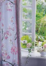 Gorgeous And Fun Floral Curtains Lavender Cottage Lilac