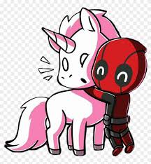 Cute drawing videos, coloring pages and crafts for kids. Freetoedit Cute Kawaii Unicorn Deadpool Love Cute Deadpool With Unicorn Free Transparent Png Clipart Images Download