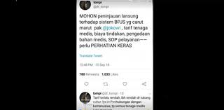 Check spelling or type a new query. Soal Gaji Dokter Rendah Kicauan Pendukung Jokowi Ini Kembali Beredar