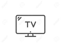 Free for commercial use no attribution required high quality images. Tv Line Icon Television Sign Hotel Service Symbol Quality Royalty Free Cliparts Vectors And Stock Illustration Image 126174046