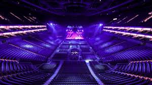 Sweet Night By V But You Are In An Empty Stadium Concert Stage Design Concert Venue Concert Stage
