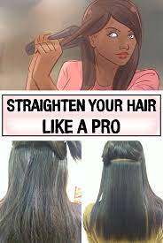 Straighten Your Hair Like A Pro Straightening Hair Tips Straightening Curly Hair Burnt Hair