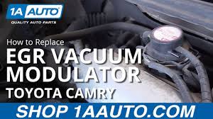 Your toyota 4runner egr valve is important because it assists to lessen the overall construction of toxic exhaust. How To Replace Egr Vacuum Modulator 92 01 Toyota Camry Youtube