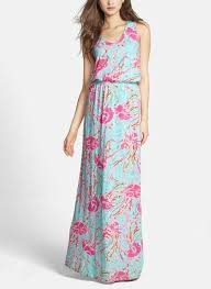 Lilly Pulitzer Mills Print Slub Cotton Maxi Dress Nordstrom Maxi Dress Cotton Maxi Dress Lilly Pulitzer Maxi Dress