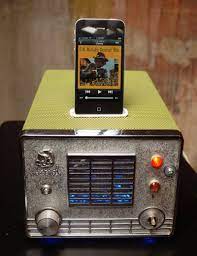 Ipod Iphone Charging Station From Vintage Cb Radio Etsy Iphone Charging Station Cb Radio Iphone Docking Station