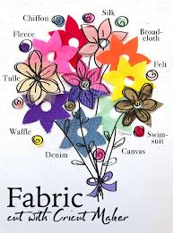 I love all kinds of flowers, especially paper flowers and they are so easy to make. How To Use Cricut Maker And Fabric 100 Directions