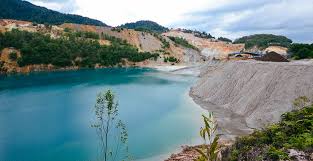 My take is that there is a substance inside, a source said it's copper sulfate due to the mining activity in. Johor S Stunning Blue Lake Closed To Public After Visitors Were Polluting The Area World Of Buzz