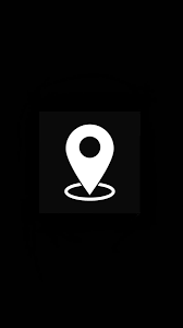 Black Theme Maps Logo Aplikasi Desain Ios Aplikasi