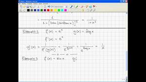 Rappresentiamo graficamente il caso in cui abbiamo a che fare derivata di una funzione lineare. L025 Analisi Matematica I 2007 08 Derivate Di Funzioni Inverse Esempi Di Calcolo Di Derivate Youtube