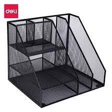 shop deli deli metal mesh office file box file rack multi