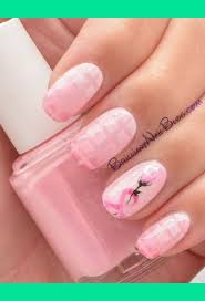 Nail design get inspired, get obsessed, get great summer gel nails (and save!) with gelish and @_linadoll. Breast Cancer Awareness Nail Art Brilliantnail F S Photo Beautylish