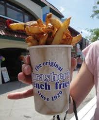 Tub Of Thrashers Fries In Rehoboth Beach You Can T Have Just One Beach Meals Rehoboth Beach Food Spot