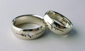 Sakurako Shimizu Unusual Wedding Rings Engraved Wedding Rings Wedding Rings
