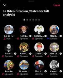 Alex Kantrowitz On Twitter The President Of El Salvador Is In A 18 000 Person Room On Twitter Spaces Right Now Talking About Bitcoin Rip Clubhouse Https T Co Natn8ctxut Https T Co Exowyav5g6