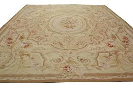 chinese aubusson area rug with louis xv
