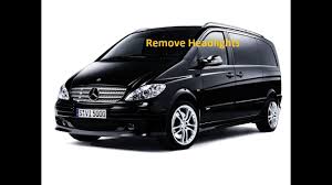 Mercedes W639 Vito Viano Remove Headlamp Headlight Youtube