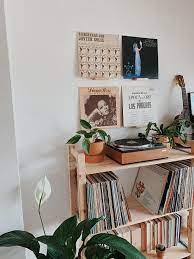Vinyl Wall Record Shelf Natural Etsy Apartment Room Room Inspiration Bedroom Room Ideas Bedroom