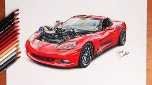 In addition to drawing cars, you can find car reviews and car insurance information on our site. Mitsubishi Evo 10 Drawing Detailed Realistic Jdm Car Drawing Orhan Ozvatan Youtube
