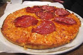 Pepperoni Pizza Bar Pizza From The Venus Cafe Whitman Ma Dine Restaurant Great Pizza Food Photo