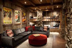Luxury Panic Rooms Are Trendy Right Now Rustic Living Room Design Rustic Family Room Living Room Decor Rustic