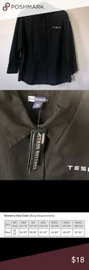 Tesla Button Down Collared Shirt Blouse 2xl Nwt Brand New