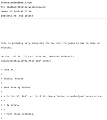 She battles bernie bros and bashes shailene woodley, all in support of team #imwithher. Wikileaks Proves Clinton Adviser Neera Tanden Is A Hero