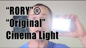 Maybe you would like to learn more about one of these? Rory R Original Cinema Light Any Good At All Original