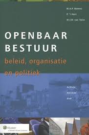 Bovens M A P Openbaar Bestuur Beleid Organisatie En Politiek Plaats 35 Bove Boeken Politiek Onderwijs