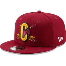 Men S New Era Wine Cleveland Cavaliers Team Logo Back Half Series 59fifty Fitted Hat Fitted Hats New Era Cavaliers Team