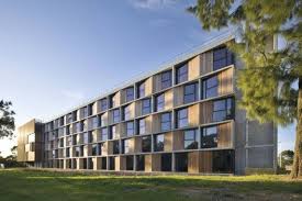 Monash University Student Housing Bvn University Architecture Student House Facade Architecture