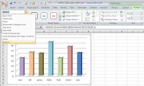 selecting chart elements in excel 2007 projectwoman com