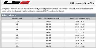 Fast, free shipping on orders over $40. Ls2 Helmet Size Chart Motodomains