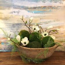 Dough Bowl Wood Bowl Decor Wooden Bowls Decor Wooden Bowls Centerpiece