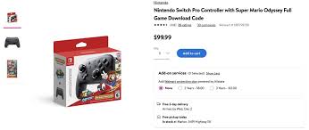 The switch pro controller has motion tech while the wii u controller does not. Ign Deals On Twitter Nintendo Switch Pro Controller With Super Mario Odyssey Full Game Download Is 99 99 At Walmart Https T Co Qfkzylk4le Https T Co Joqqgrjz0t