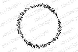 Download Laurel Wreath Svg Round Circle Monogram Graphic By Nnj Designs Creative Fabrica Yellowimages Mockups