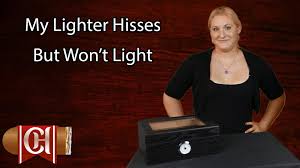 Tip the lighter left right up down this way that way whilst inserting the canister tip over and over as if 'pumping' the lighter while refilling, it will fill much better, but. My Lighter Hisses But Won T Light Cheaphumidors