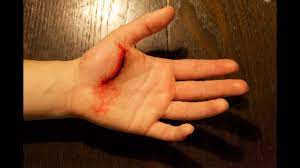 special effects tutorial how to make a realistic cut in hand part 2 youtube