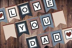 FREE Printable Fathers Day Banners