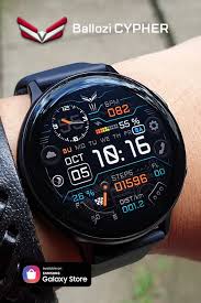 2020 popular 1 trends in watches, consumer electronics, sports & entertainment with samsung galaxy gear s2 sport band and 1. Ballozi Cypher In Galaxy Watch Active 2 Reloj De Pulsera Hombre Relojes De Cuero Para Hombres Relojes De Cuero