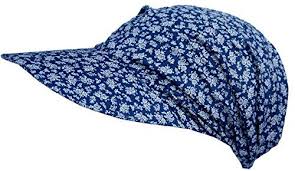 Zu viel sonne auf kopf und nacken kann. Cool4 Sommer Schirm Kopftuch Jeansblau Weiss Geblumt Strand Cap Bandana Sonnenschutz Mutze Chemo Kt29 Elegantes Dunnes Schirm Kopftuch H Kopftuch Tuch Bandana