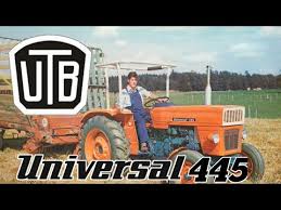 Set parghii mici ambreiaj tractor u445 luk. Utb Universal 445 Istoria Pe Scurt Youtube