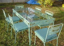 Vintage Patio Set Vintage Outdoor Furniture Wrought Iron Patio Furniture Iron Patio Furniture