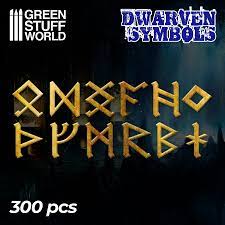 Germanic + dwarf + anglosaxon author: Dwarven Runes And Symbols