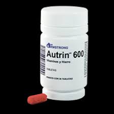 Autrin 600 Fumarato Ferroso Anemias Tabletas Armstrong Rx Cardiovascular