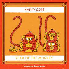 Lade Jahr Des Affen Lustige Karte Kostenlos Herunter Year Of The Monkey Funny Cards Wise Monkeys
